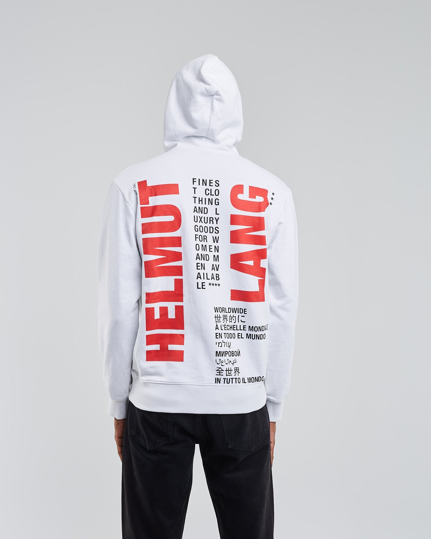 White hoodie scheissegal