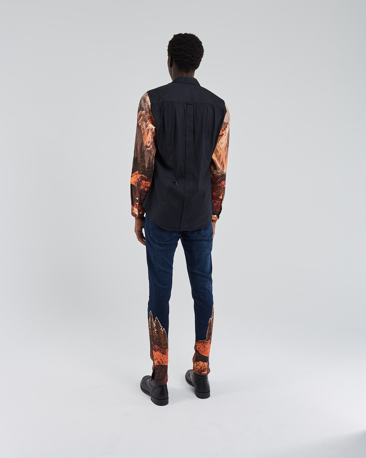 Dries patterned slim jeans