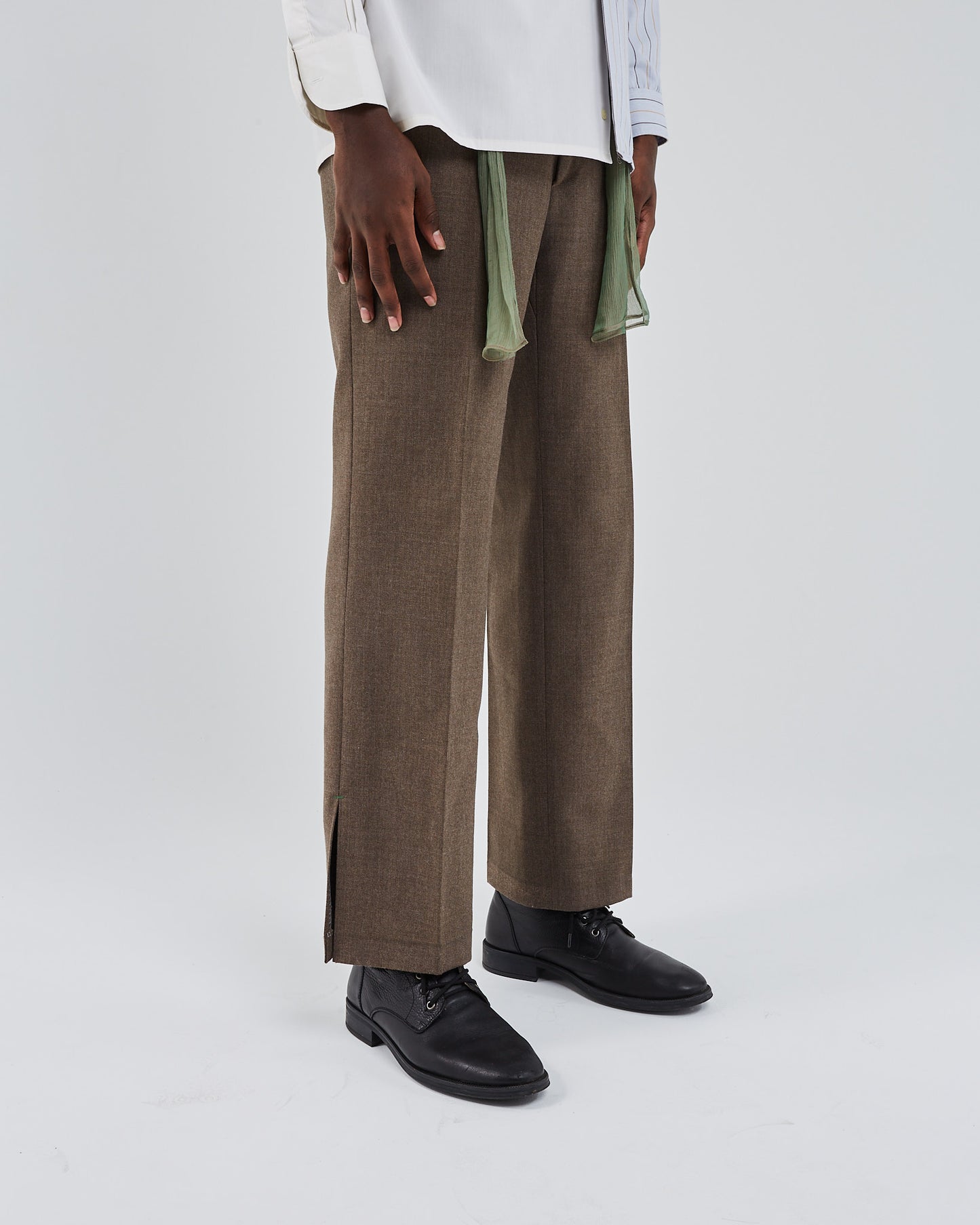 Nicolas wool and silk pant
