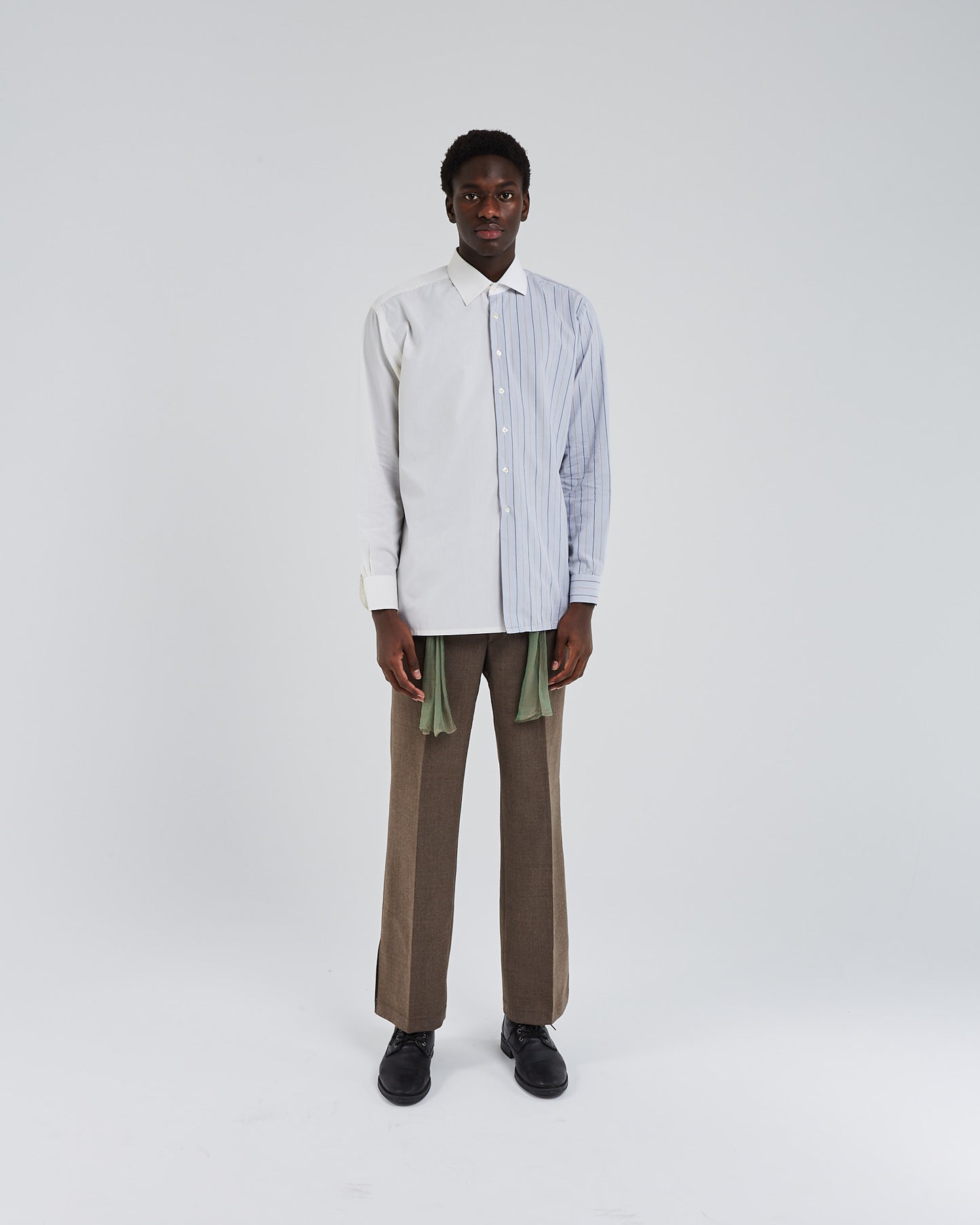 Nicolas wool and silk pant