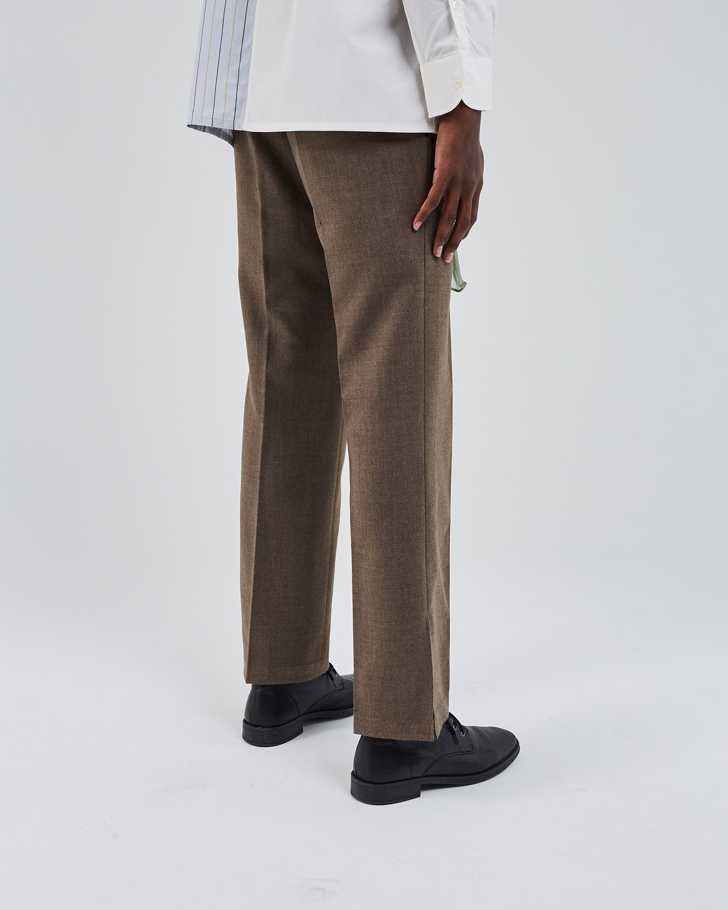 Nicolas wool and silk pant