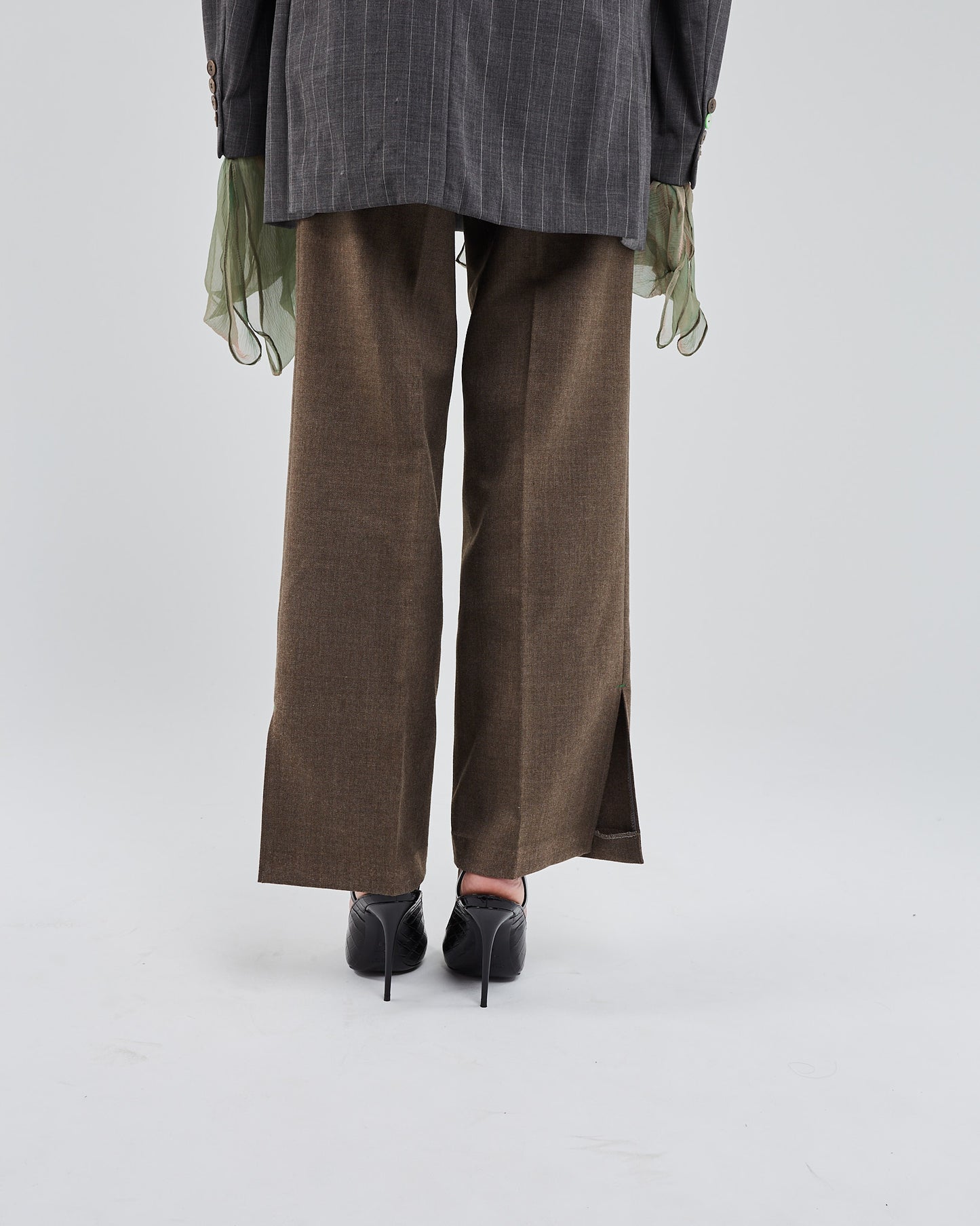 Nicolas wool and silk pant