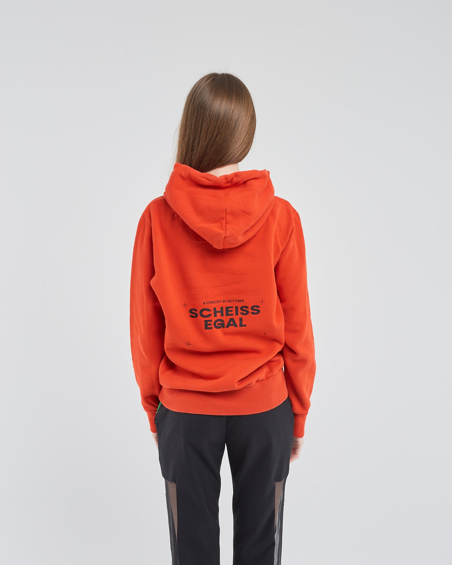 Red printed sweat scheissegal
