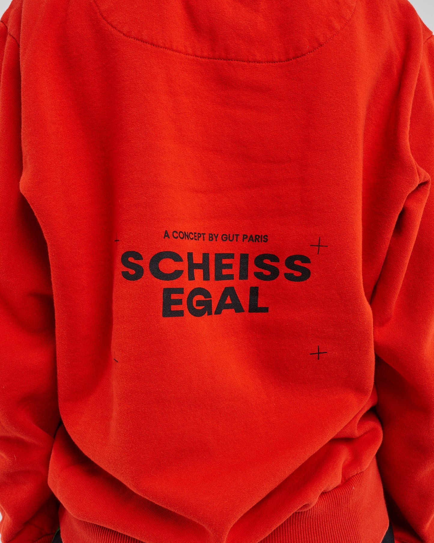 Red printed sweat scheissegal