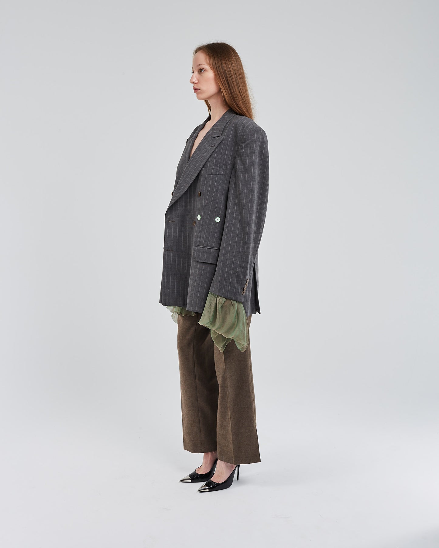 Elvire wool and silk jacket