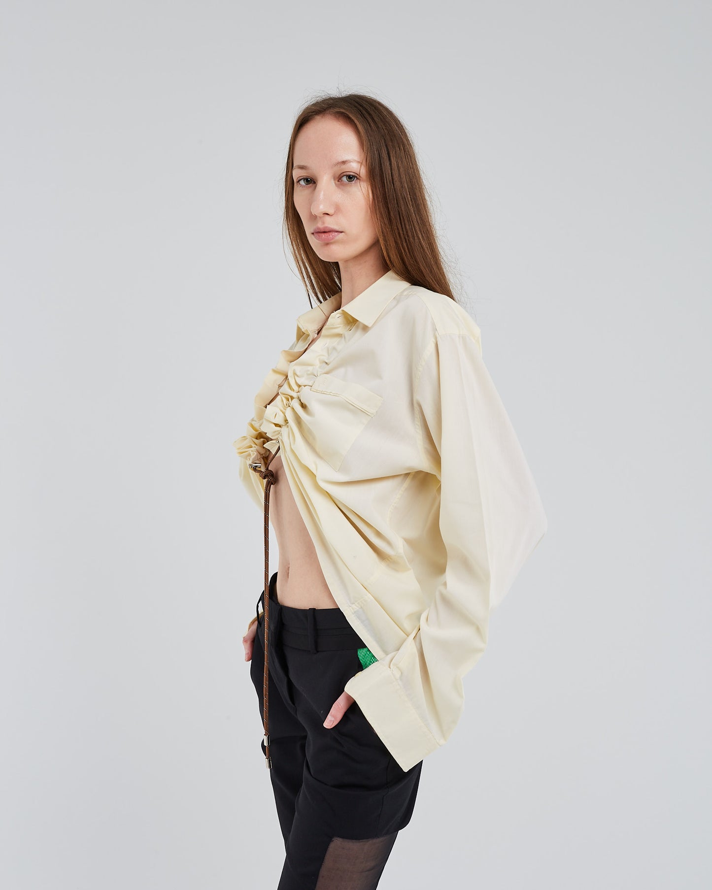 Matthew chest strings shirt