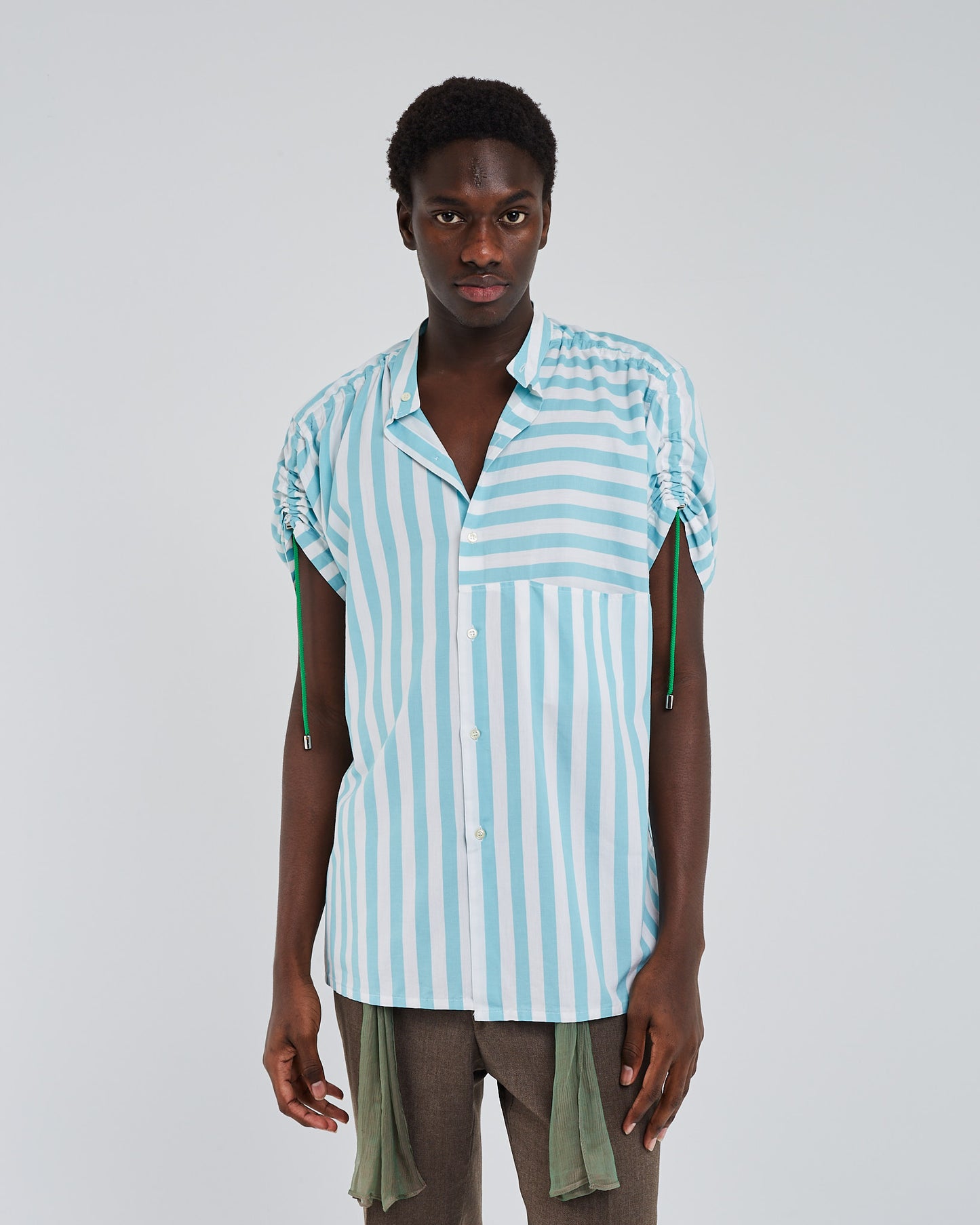 Matthew side strings shirt