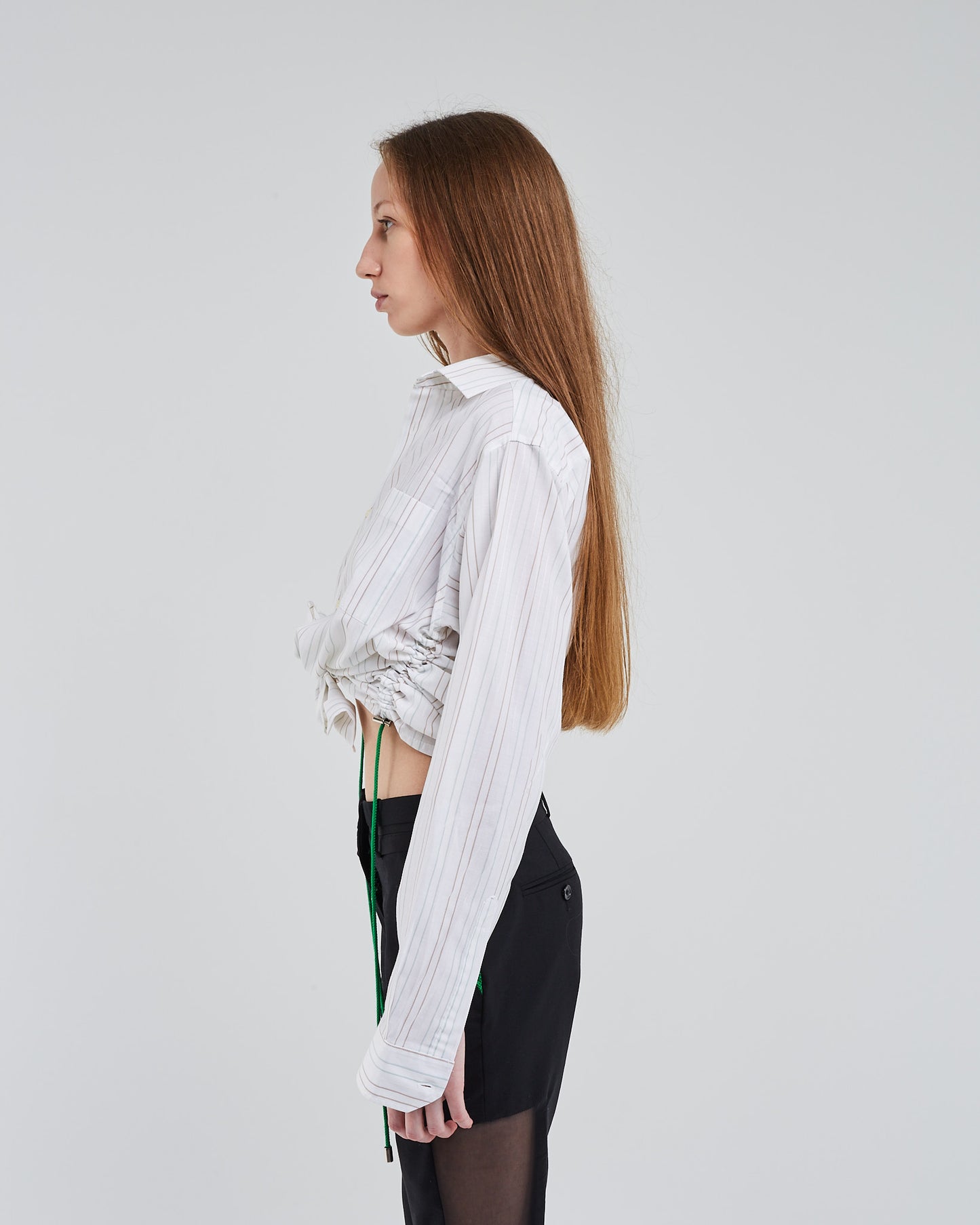 Matthew front strings shirt