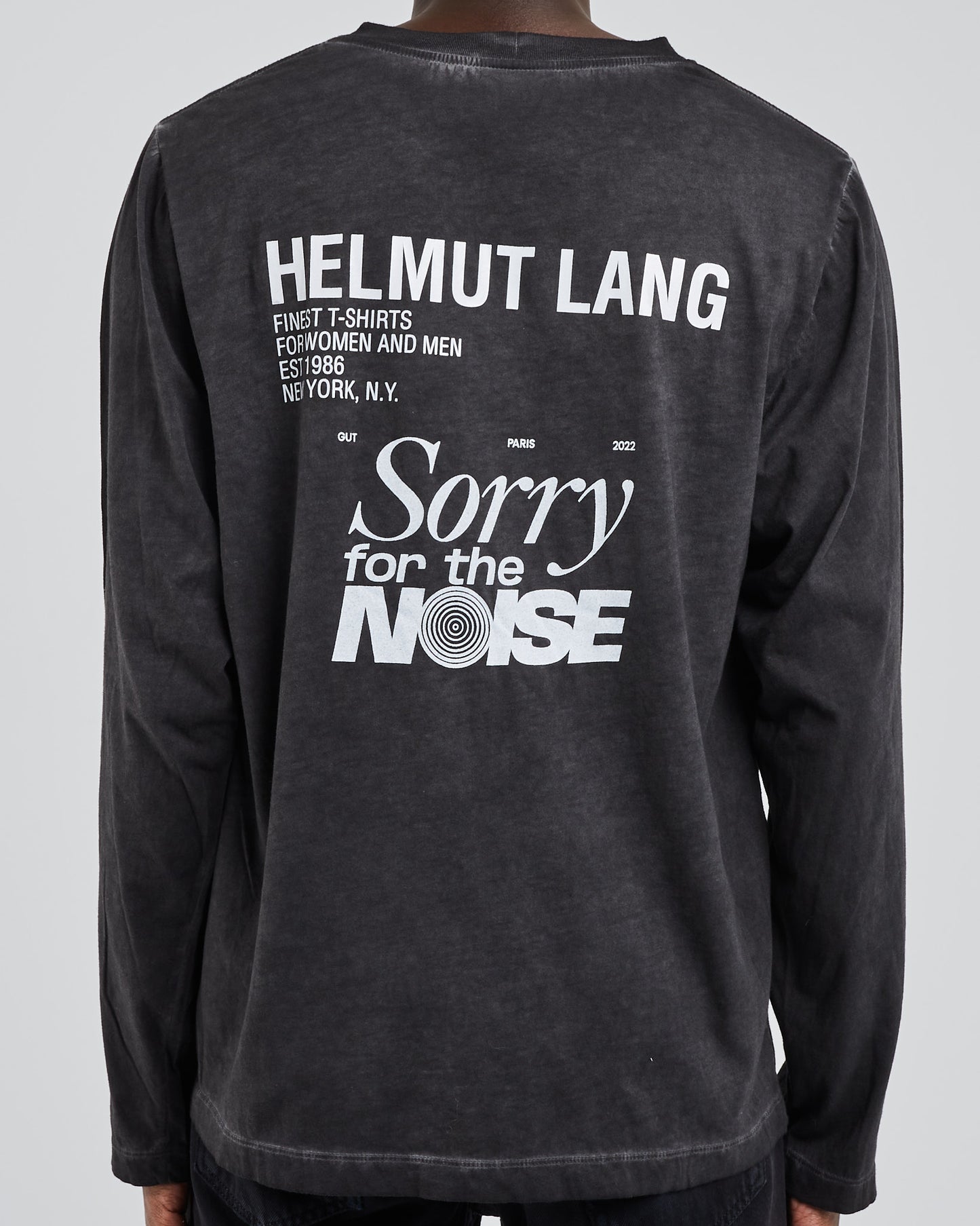 Grey longsleeves printed t-shirt SFTN