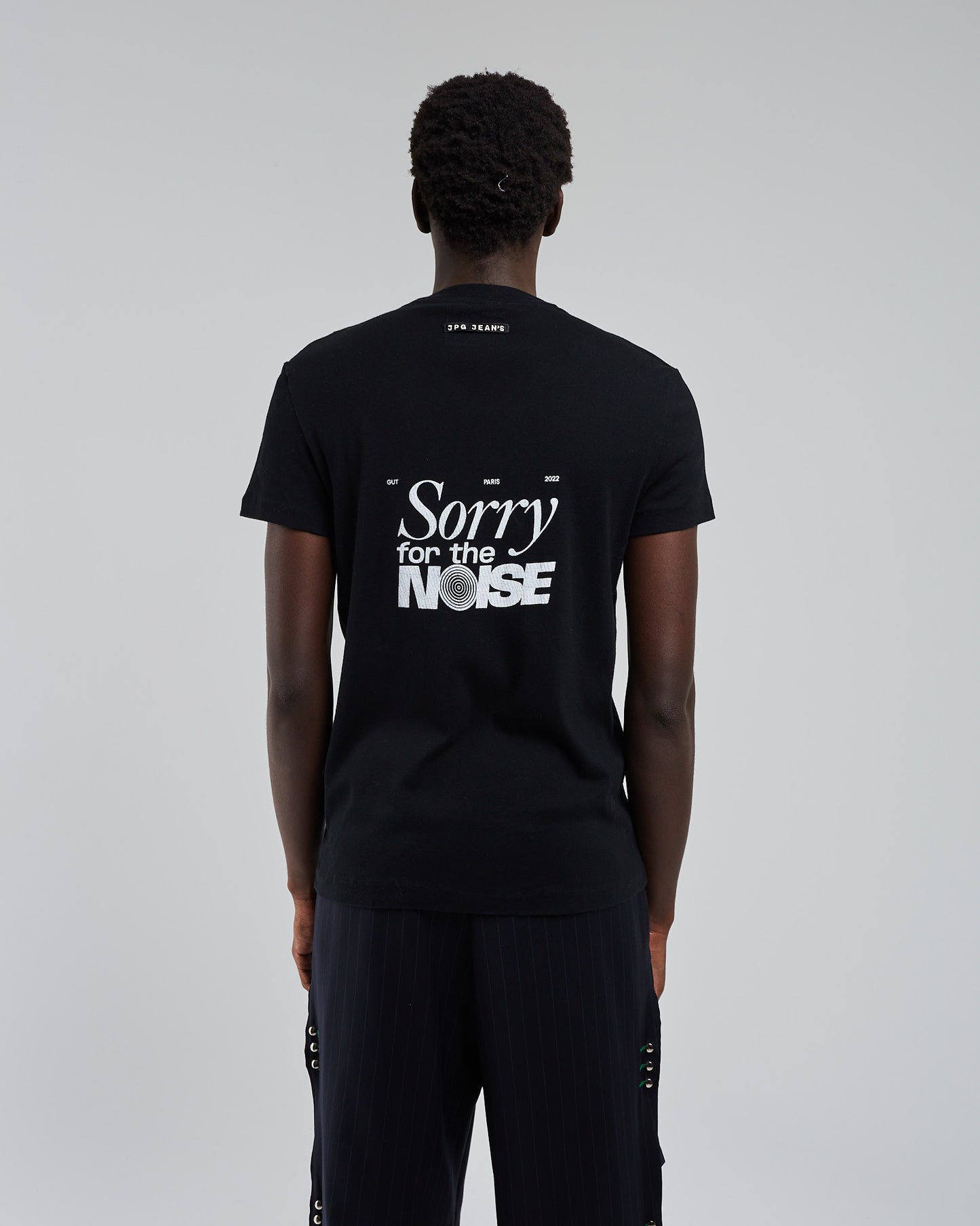 Black printed t-shirt SFTN