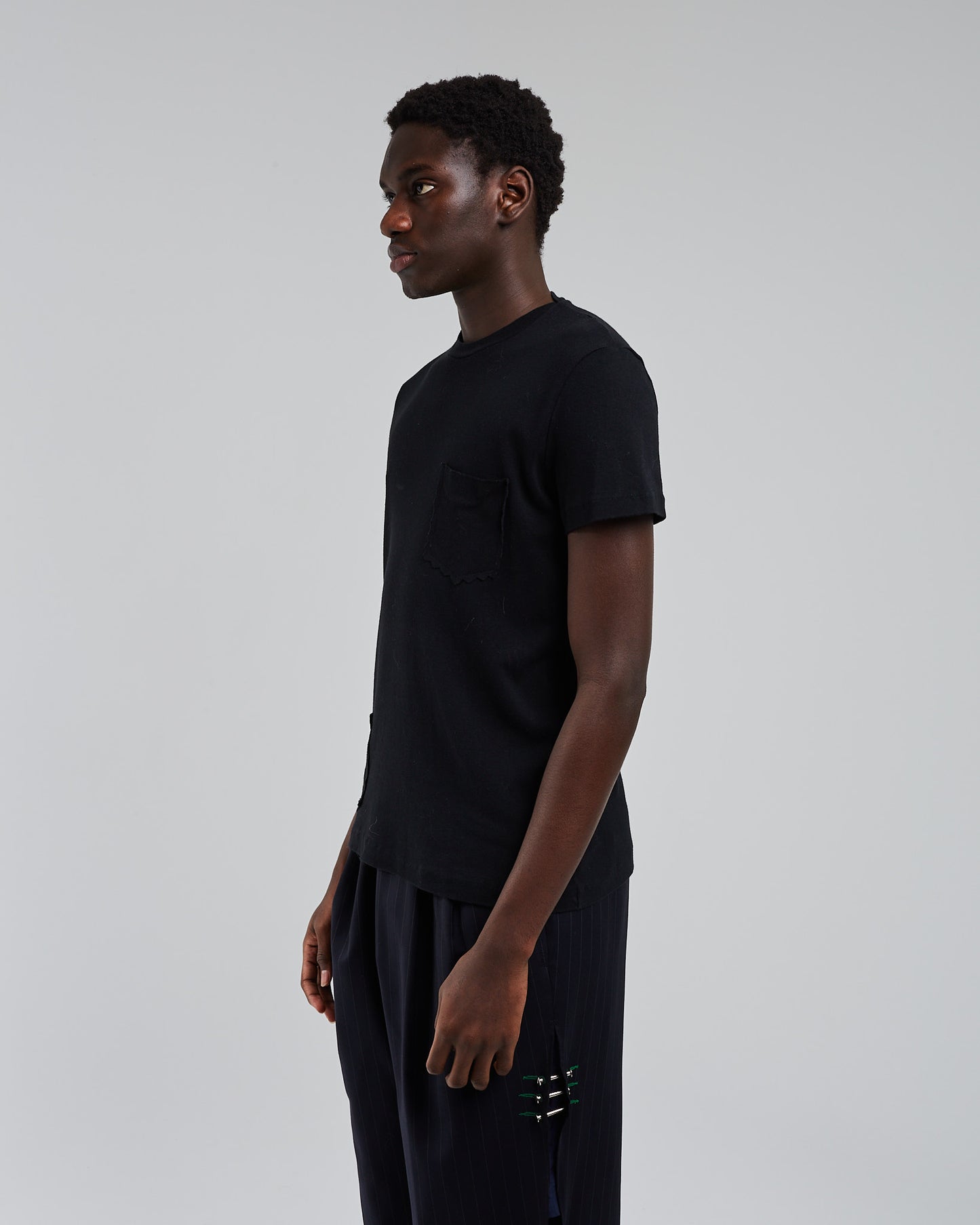 Black printed t-shirt SFTN