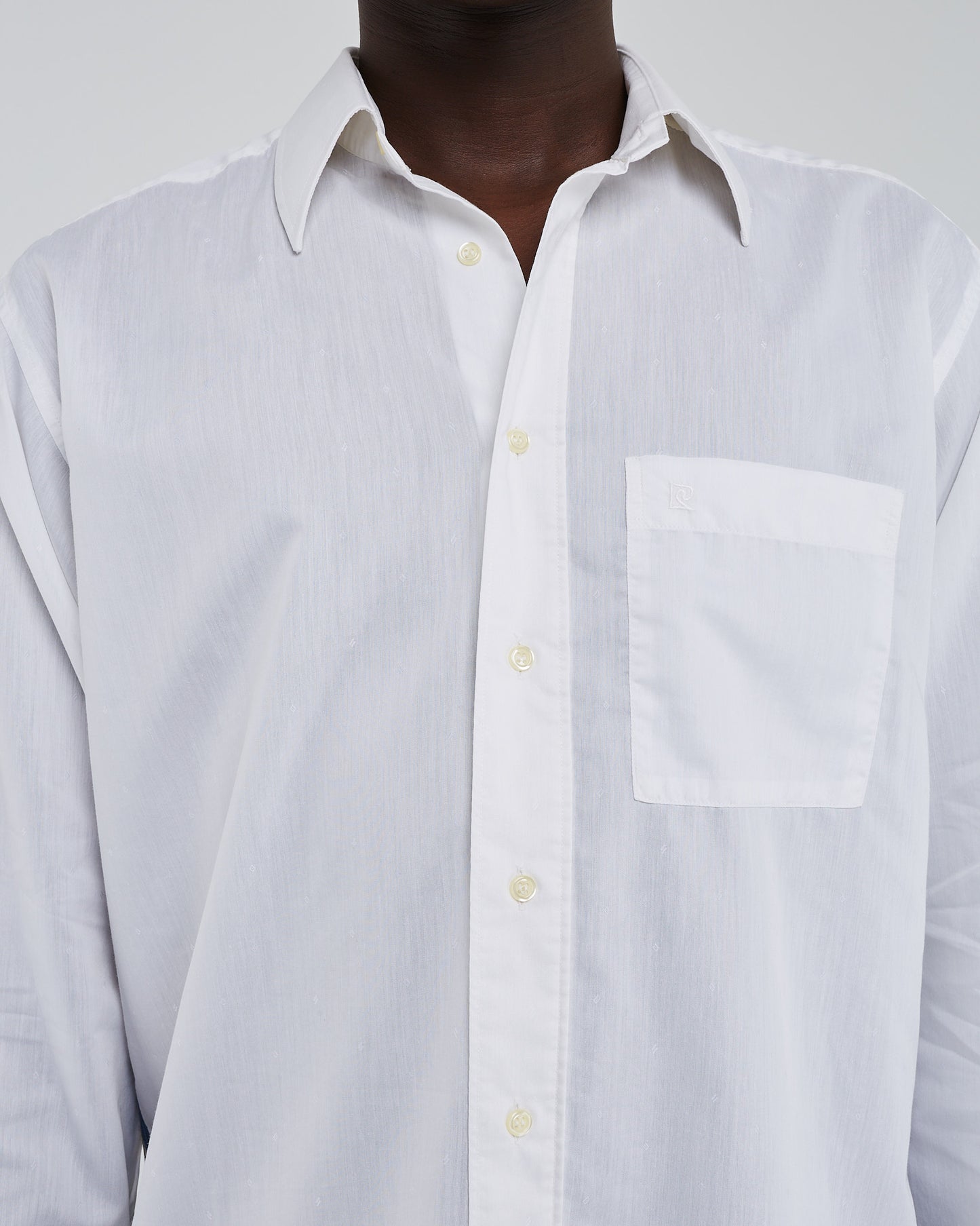 Arne patterned back shirt
