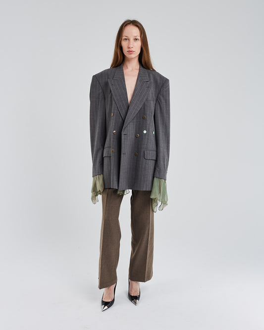 Elvire wool and silk jacket