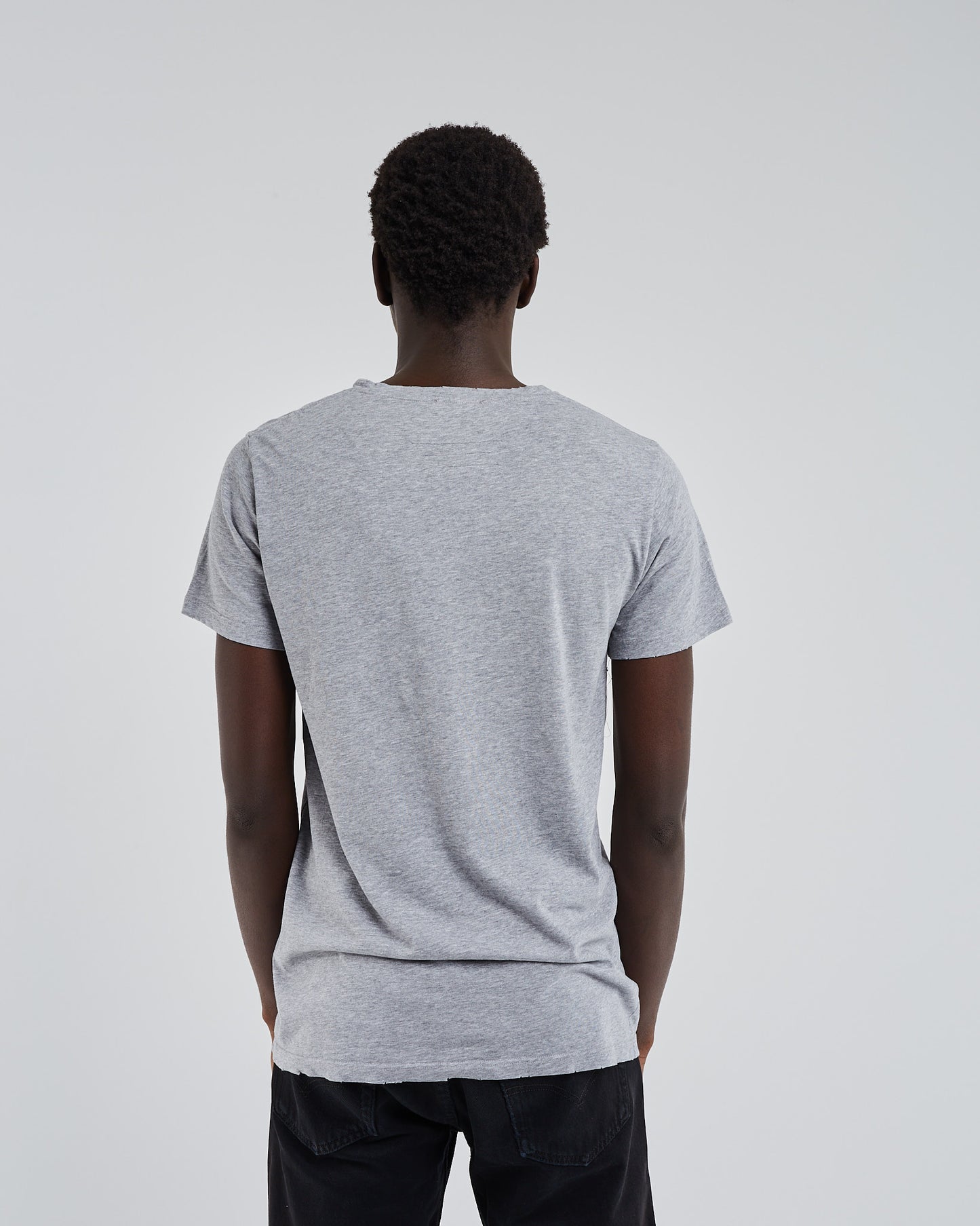 Grey printed t-shirt scheissegal
